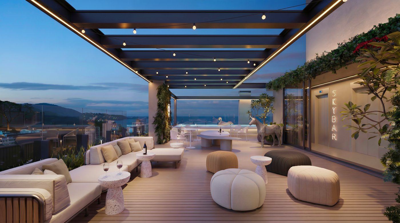 Easy, Lounge externo