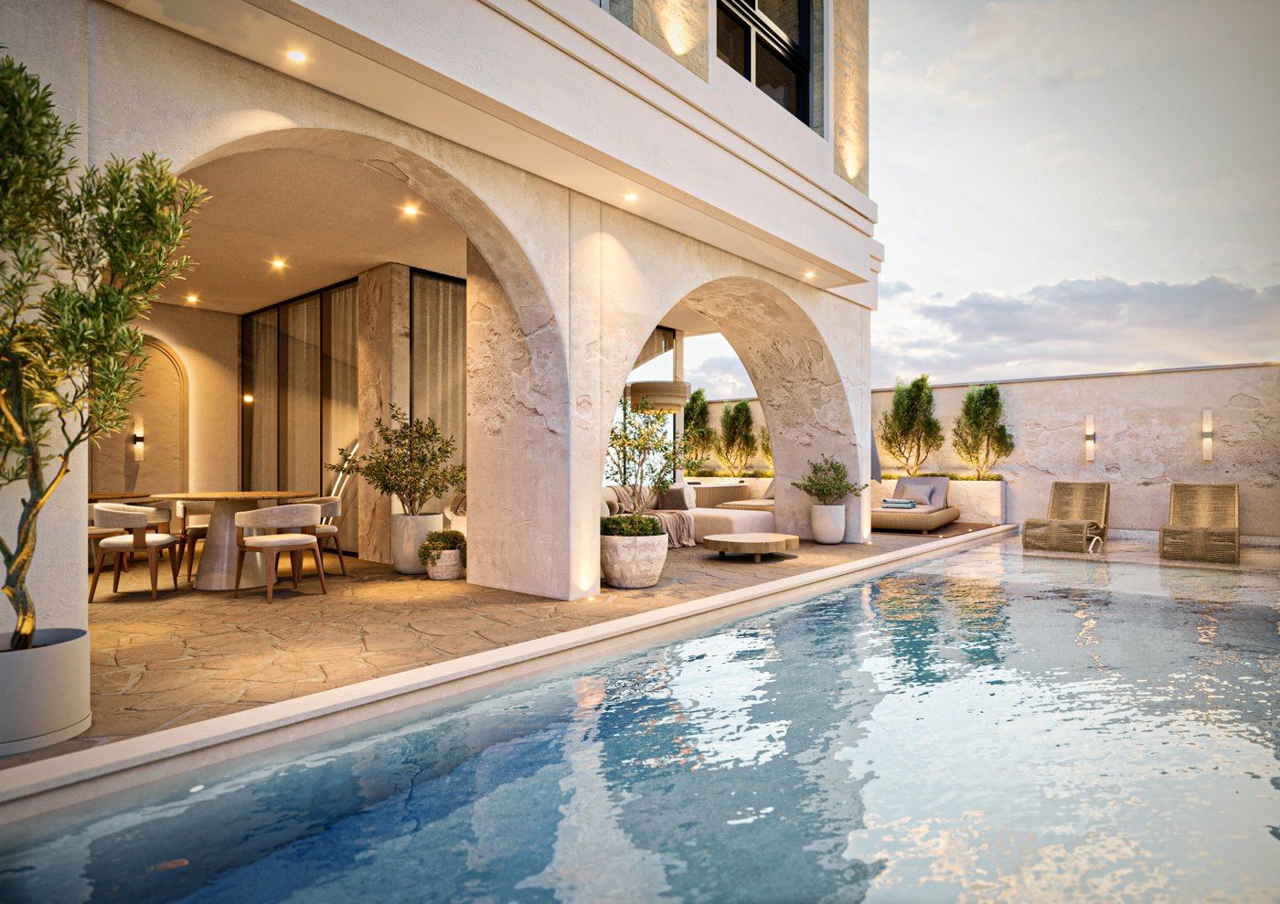 Breeze, Piscina